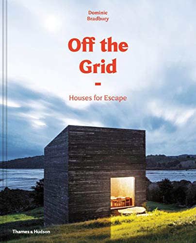Book cover featuring a modern, wooden house by the water.