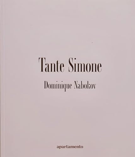 Book cover, "Tante Simone" by Dominique Nabokov, pale pink background.
