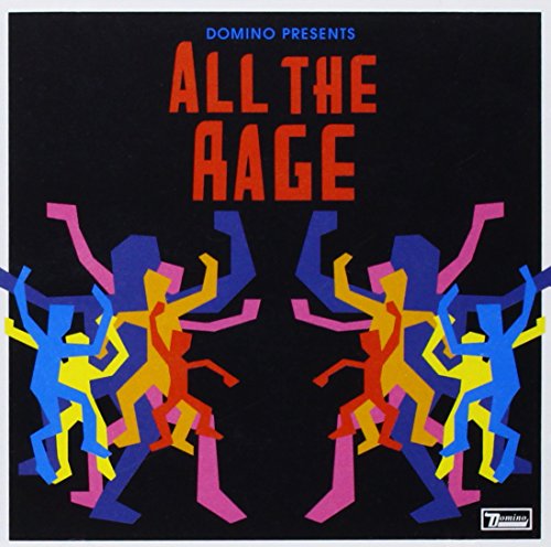 CD cover with bold red text "All The Rage" and abstract dancing figures.