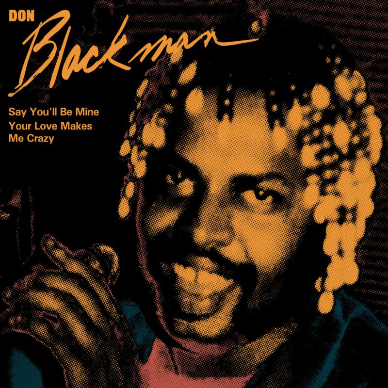 Record album cover featuring a halftone portrait of Don Blackman.