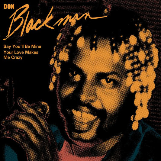 Record album cover featuring a halftone portrait of Don Blackman.