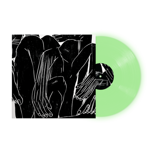 Don Broco album "Nightmare Tripping" vinyl record, glow-in-the-dark green.