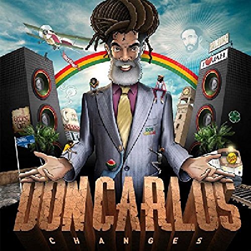 Album cover for Don Carlos’ “Changes” featuring a man with dreadlocks.