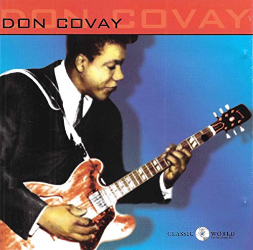 Don Covay album cover featuring a portrait of the artist with a guitar.