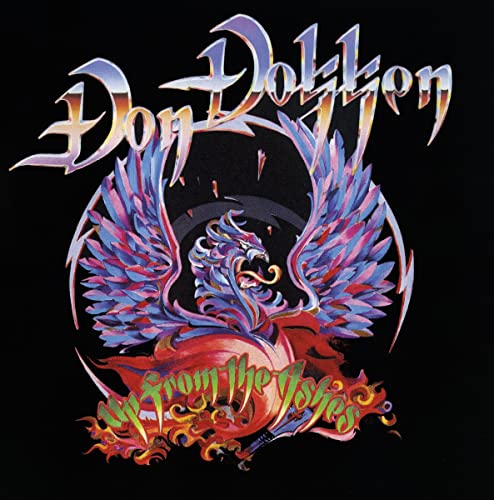 CD cover for Don Dokken’s “Up From The Ashes” featuring a phoenix.