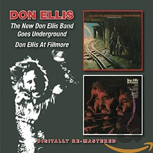 CD cover for Don Ellis albums "Goes Underground" and "At Fillmore.