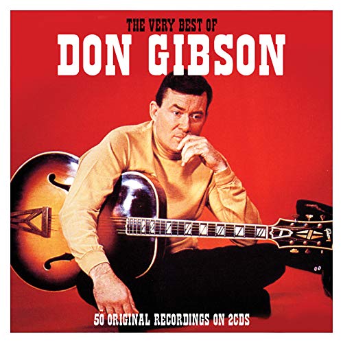 Don Gibson album cover featuring the artist with a guitar.