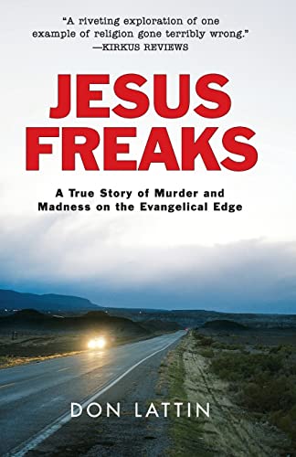 Book cover for "Jesus Freaks" with red title and stormy landscape.