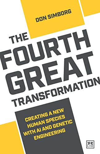 Book cover with bold text: "The Fourth Great Transformation" and subtitle.