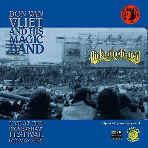 Vinyl album cover for Don Van Vliet & The Magic Band’s live festival recording.