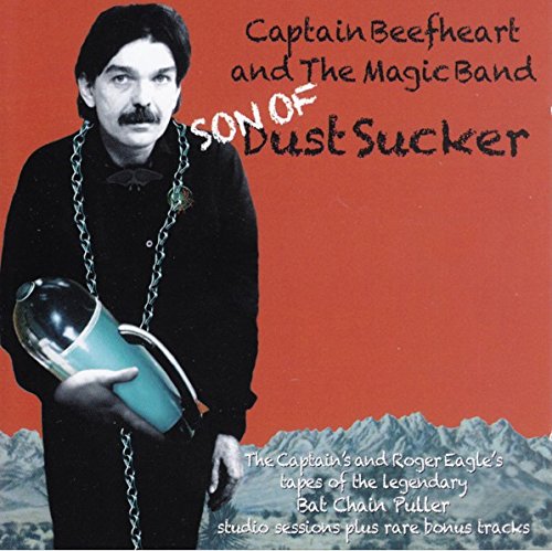Captain Beefheart album cover: portrait of a man with a chain and horn.