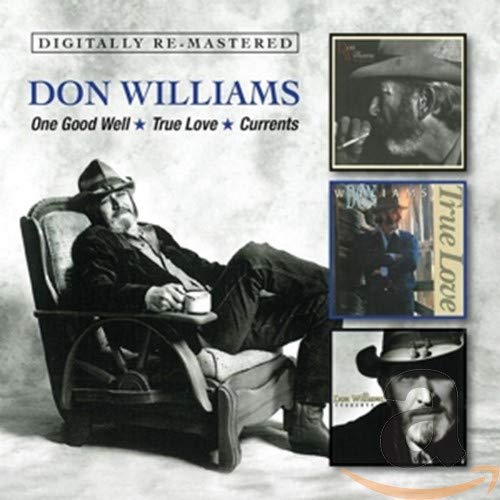 Don Williams CD cover featuring a portrait of the country singer.