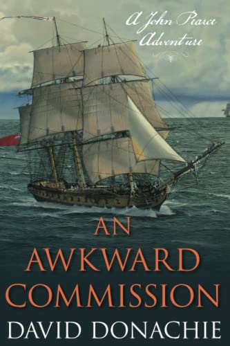 Book cover depicting a tall sailing ship on a choppy blue sea.