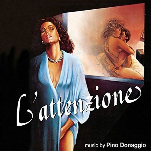 CD cover for "L'attenzione" soundtrack featuring a woman in blue.