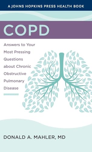 Book cover with teal lungs illustration and title “COPD”.