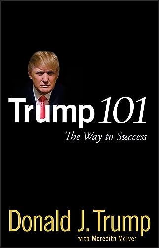 Book cover featuring Donald Trump, titled "Trump 101: The Way to Success.