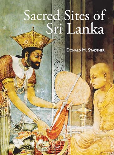 Book cover: “Sacred Sites of Sri Lanka” featuring historical figures.