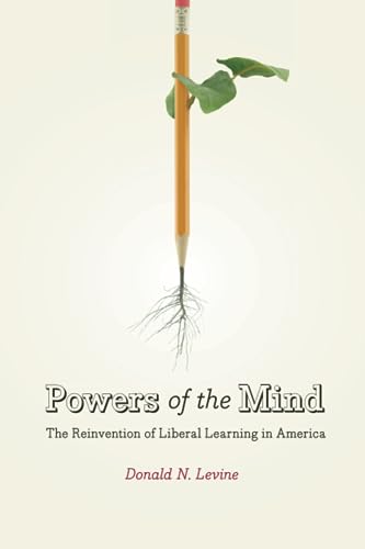 Book cover with a pencil sprouting leaves and roots, titled "Powers of the Mind.