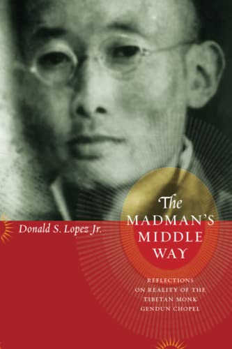 Book cover featuring a portrait of Gendun Chopel, a Tibetan monk.