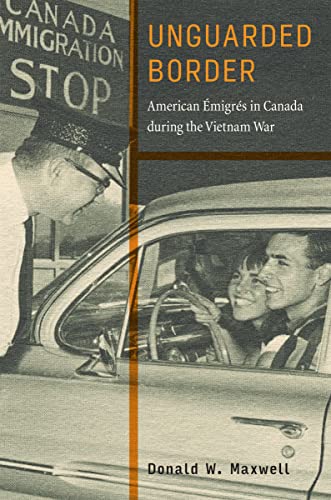 Book cover: "Unguarded Border" depicts a car crossing into Canada.