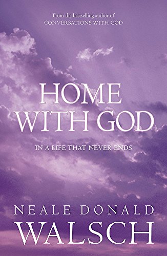 Book cover with purple clouds and white title: “Home with God.”