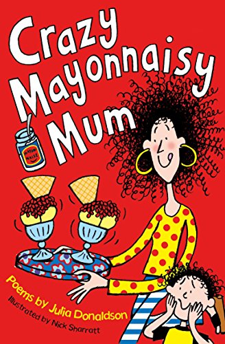 Book cover: woman with ice creams, mayonnaise jar, and playful text.