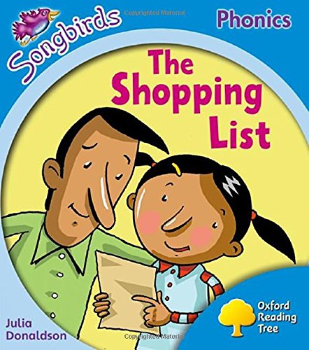 Children’s book cover: father and daughter looking at a shopping list.