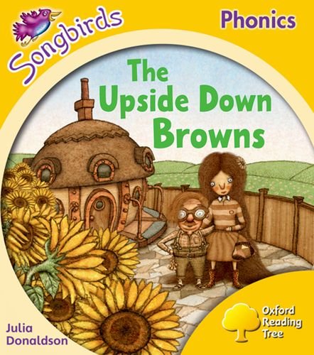 Book cover featuring a couple standing outside a round house surrounded by sunflowers.