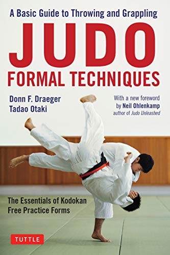 Book cover: “Judo Formal Techniques” showing a judoka throwing an opponent.