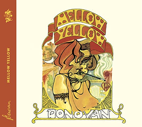 CD cover for “Mellow Yellow” featuring art nouveau-style illustration.