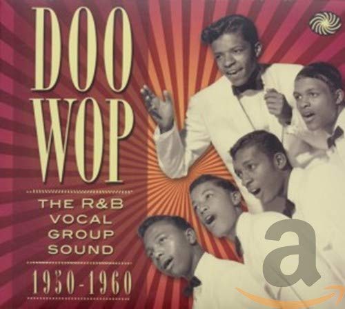 CD cover featuring a singing R&B vocal group against a red sunburst background.