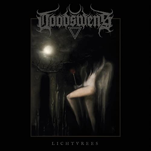 Album cover featuring a pale, winged figure in a dark, moonlit landscape.