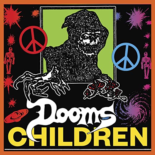 Album cover for Dooms Children featuring a hooded, skeletal figure.