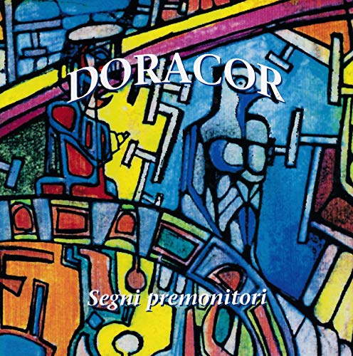 CD cover with abstract blue, red, and yellow geometric shapes and text.