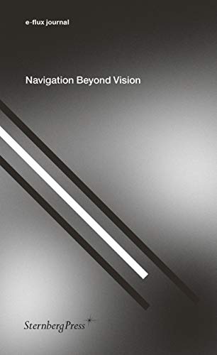 Book cover: "Navigation Beyond Vision" with abstract white lines.