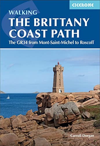 Book cover featuring a coastal lighthouse and rocky Brittany shoreline.
