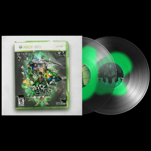 Dorian Electra “My Agenda (Deluxe)” vinyl record with green swirl pattern.