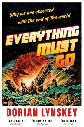 Book cover showing a city collapsing into water with people fleeing in the foreground.