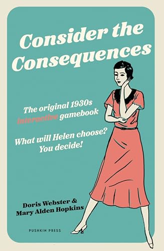 Book cover featuring a 1930s-style illustration of a woman in a red dress.