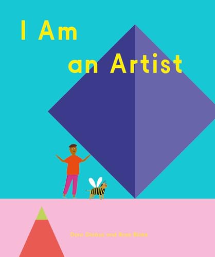 Book cover: child, bee, and geometric shapes on a colorful background.