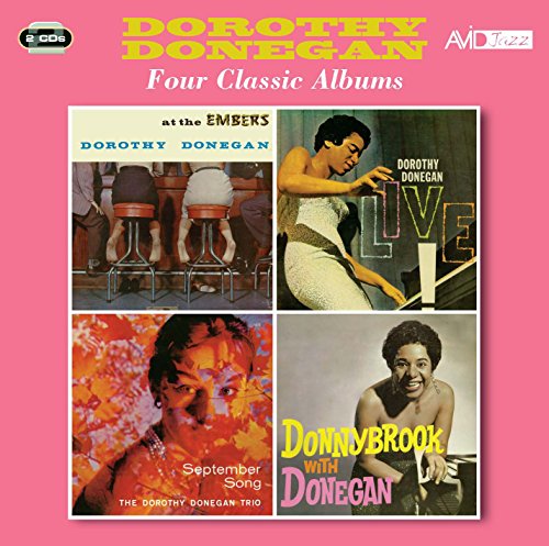 CD cover for Dorothy Donegan’s four classic albums, featuring her portrait.