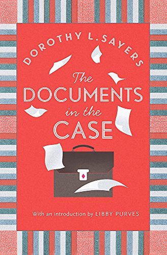 Book cover for “The Documents in the Case” by Dorothy L. Sayers.