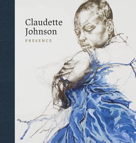 Book cover featuring a sketched portrait of a Black woman in blue.