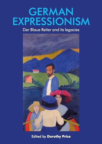 Book cover featuring a painting of figures in a landscape, “German Expressionism.”