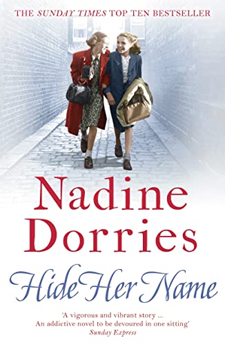 Book cover: two young girls walking down a brick street.