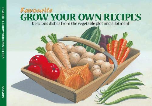 Cookbook cover with painted illustration of a basket of vegetables.