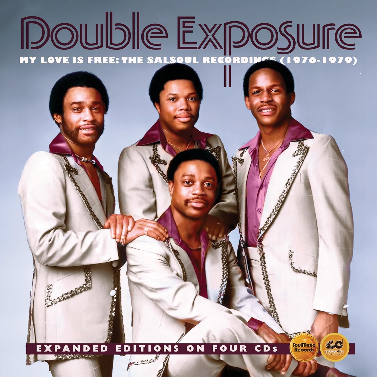 Album cover for Double Exposure’s “My Love Is Free” 4CD box set.