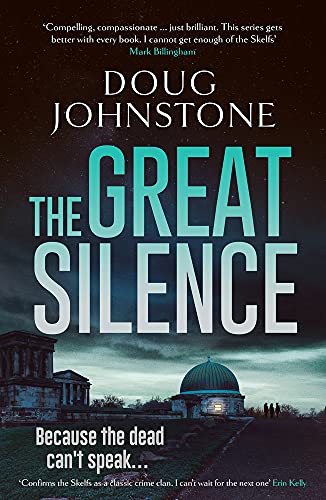 Book cover: “The Great Silence (Volume 3) (Skelfs)” with a nighttime cityscape.