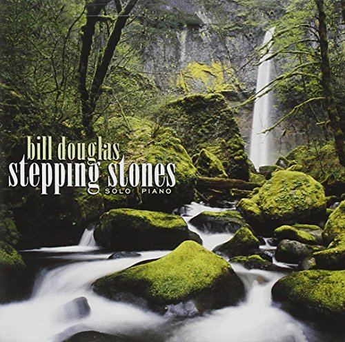 CD cover: waterfall and stream scene with album title "Stepping Stones".