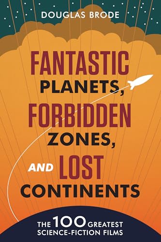 Book cover: "Fantastic Planets" with orange and dark blue space design.